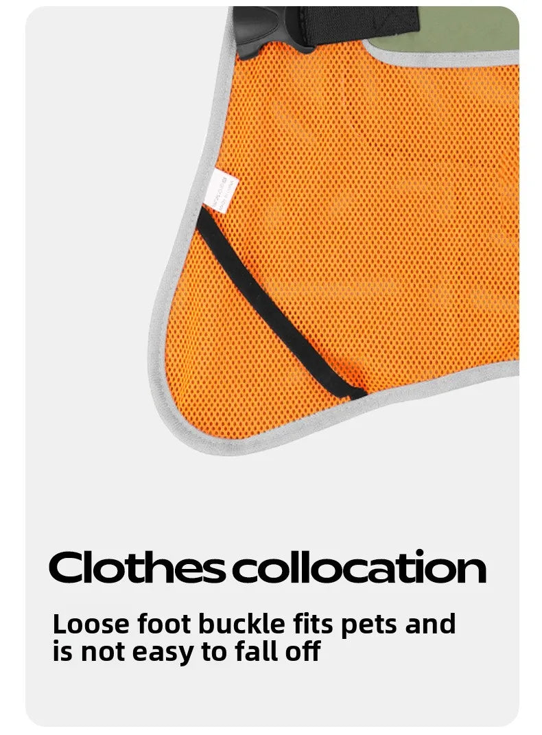 Veste Outdoor 2-en-1 pour Chien – Imperméable et Coupe-vent Haute Performance