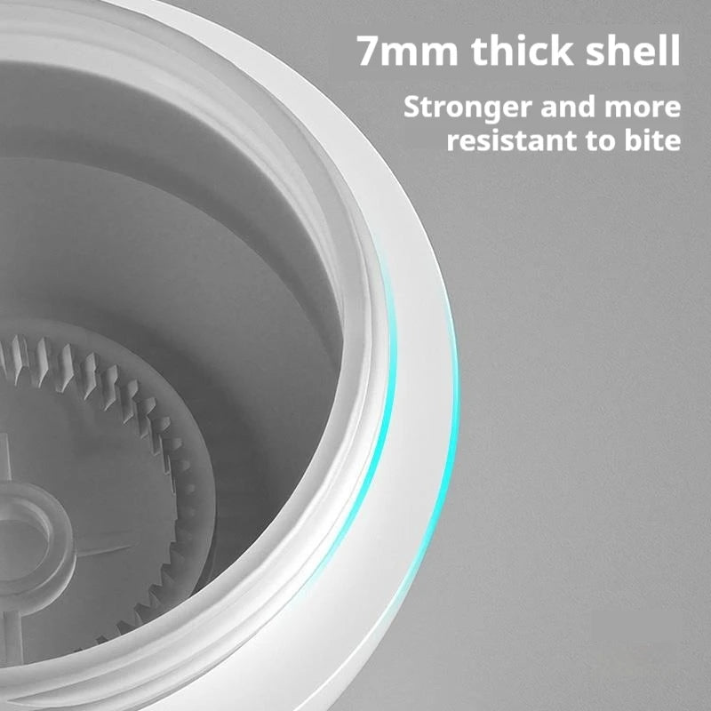 Balle Intelligente Interactive pour Animaux – Jouet Automatique Rebondissant avec Lumières RGB | Recharge USB